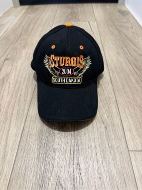Sturgis 2004 South Dakota Black Baseball Cap